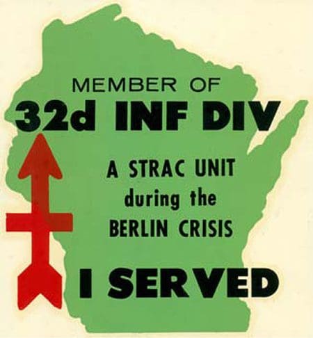 32nd Division’s Berlin Crisis decal 