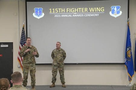115th Fighter Wing 2021 Annual Awards Ceremony - Master Sgt. Mary Greenwood